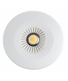 7W Lavprofil Dimtone indbygningsspot - Hul: Ø6,8 cm, Mål: Ø9 cm, RA97, dæmpbar, 230V