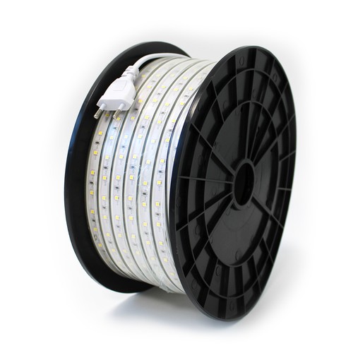 25m Arbejdslys 230V LED strip - IP67, 60 LED/m, 5W/m, 500 lm/m