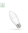 C37 E27 1W - LED kertepære, 230V, Neutral hvid, Spectrum