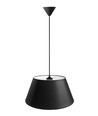 Isabella Campo Ø45 Pendel Lampe E27 i Sort/Hvid - Nielsen Light