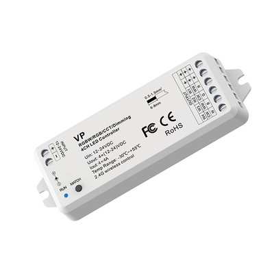 LEDlife rWave RGB+WW LED strip controller - 12V (72W), 24V (144W)