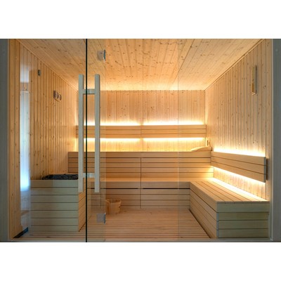 LEDlife Sauna LED strip - 2M, 8W pr. meter, IP68, 24V - Dæmpbar : Dæmpbar, Kulør : Varm