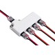 IDC 4-vejs splitter - IP20, 5V-36V, 6A