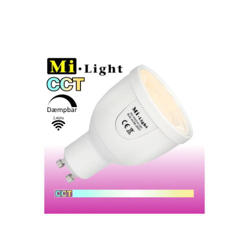 Outlet: Mi-Light CCT 5W GU10 490Lm 2,4GHz