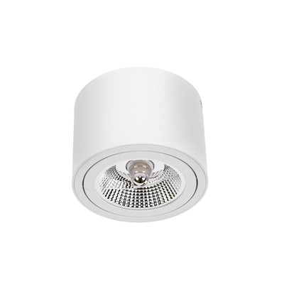 CHLOE AR111 loftslampe - Rund hvid, justerbar, GU10 AR111