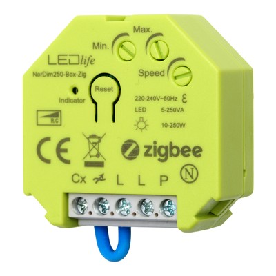 Billede af LEDlife Zigbee indbygningsdæmper - 250W, til indbygning hos LEDProff DK