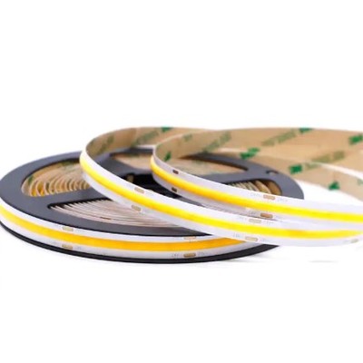 9,5W/m COB-LED strip - 5m, IP20, 480 LED pr. meter, 24V, COB LED, RA94 - Kulør : Varm