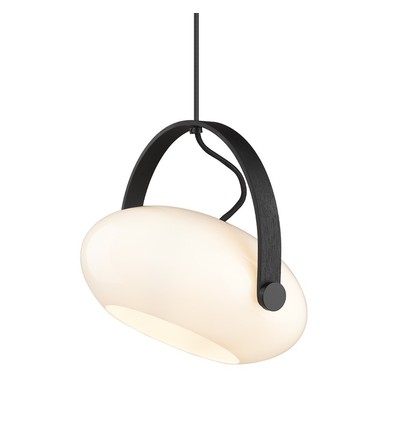 Outlet: Halo Design - D.C pendel Ø26 E27, Opalic m. eg-Sort