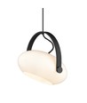 Outlet: Halo Design - D.C pendel Ø26 E27, Opalic m. eg-Sort