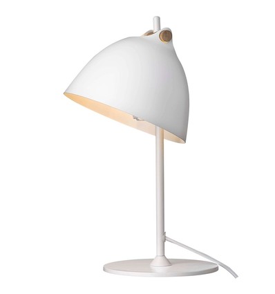 Restsalg: Halo Design - ÅRHUS bordlampe Ø18 G9, Hvid / Træ