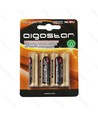 Outlet: 4 stk Aigostar R6 AA Batteri, 1,5V