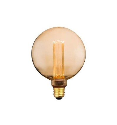 Outlet: E27 Colors Dim Globe Amber, 5W