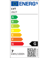 Outlet: GU10 - 7W LED Spot, 700 Lumen, 2700K