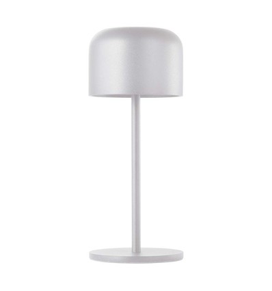 Outlet: V-Tac opladelig CCT bordlampe - Hvid, IP54, touch dæmpbar, model mini