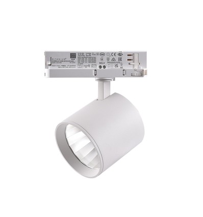 LEDlife 30W Dæmpbar hvid skinnespot - 175 lm/W, RA 90, 38 grader, dæmpbar, 3-faset