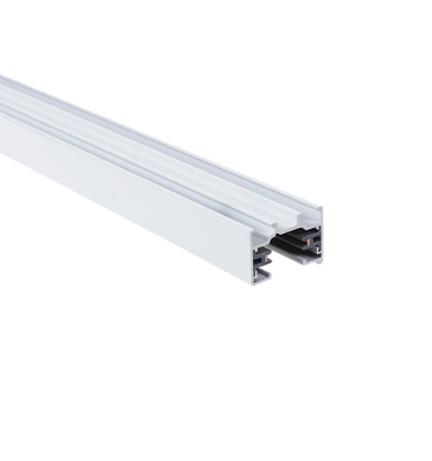 LEDlife SLIM 1,5 meter skinne til skinnespots - Hvid, 1-faset, komplet med tilslutning og endeprop