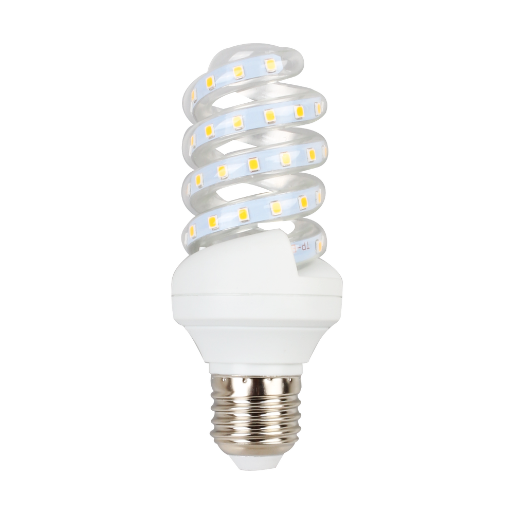 Outlet: LED B5 Spiral - 9W E27, 4000K - Kulør : Neutral