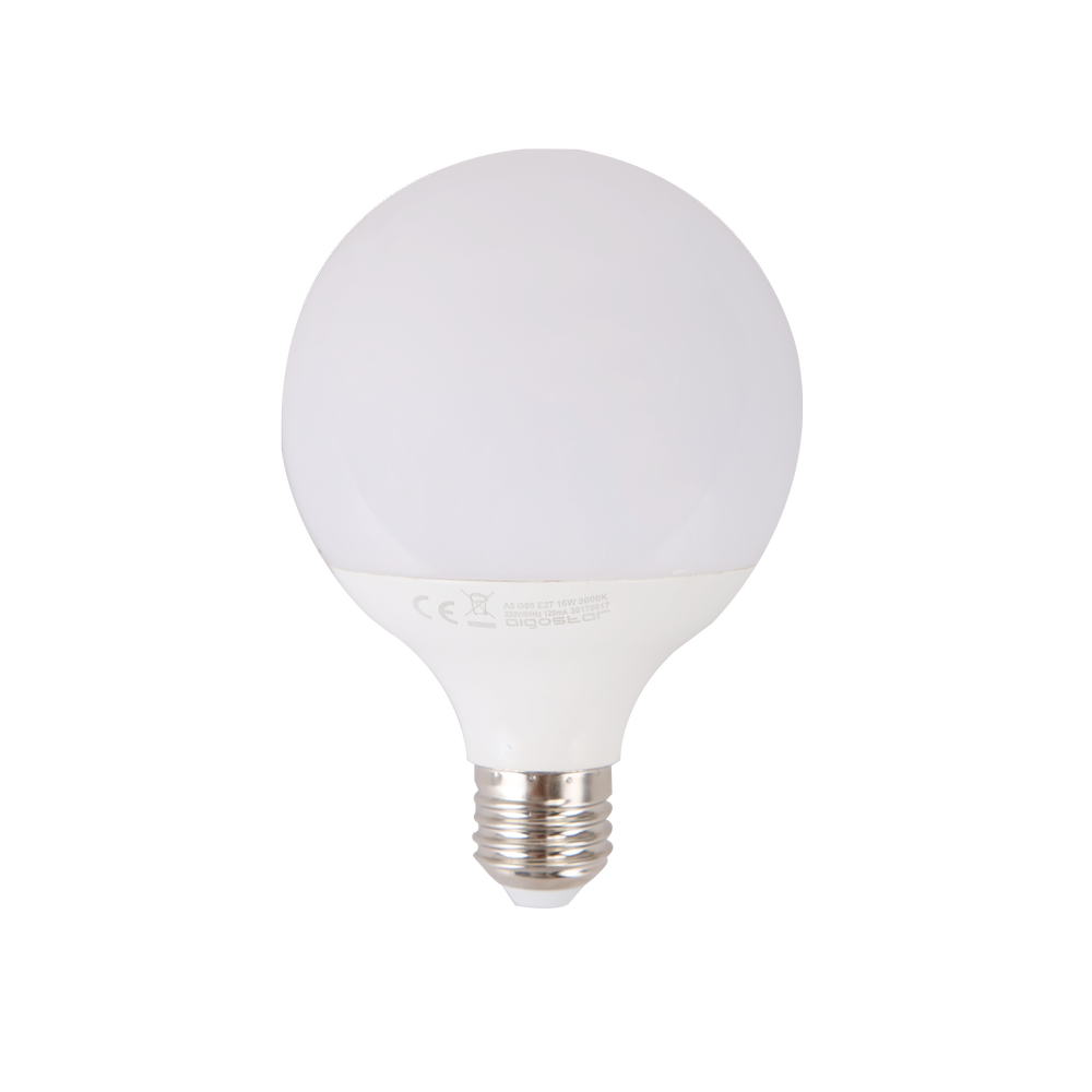 Outlet: LED A5 G95 E27 15W 4000K - Kulør : Neutral