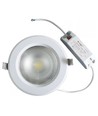 Outlet: V-Tac 20W LED indbygningsspot - Hul: Ø16,7 cm, Mål: Ø18 cm, 230V