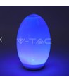 V-Tac RGB+W LED æg - Solcelle, Ø18,8 cm