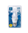 Outlet: LED A5 C37 E27 4W 3000K