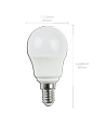 Outlet: LED A5 G45 - E14 7W, Stor Spredning, 3000K