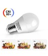 Outlet: LED A5 G45 - Stor Spredning - E27, 9W, 3000K