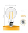 Outlet: LED-Filament pære A60 E27 6W - 2700K - Klar